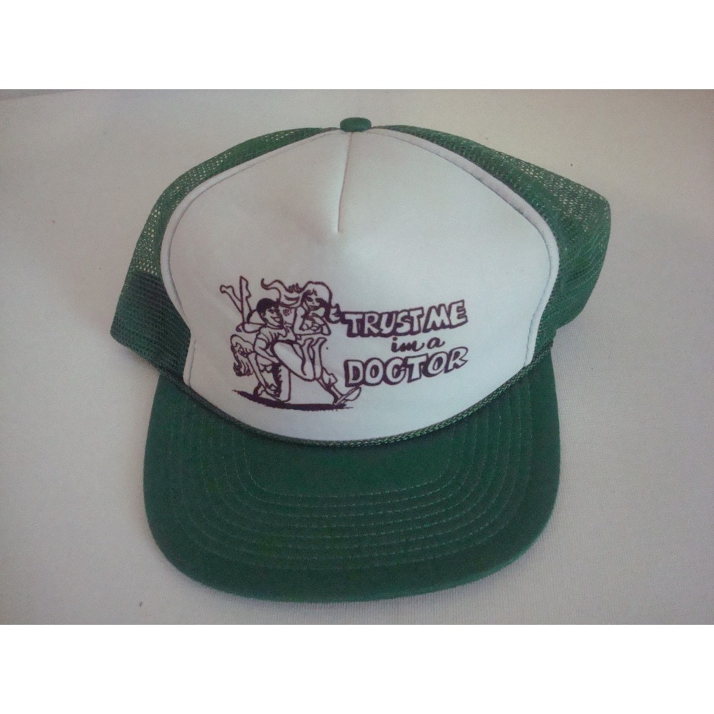 DOCTOR TRUCKER ROPE FUNNY NOVELTY SNAPBACK HAT CAP VINTAGE DEADSTOCK C4